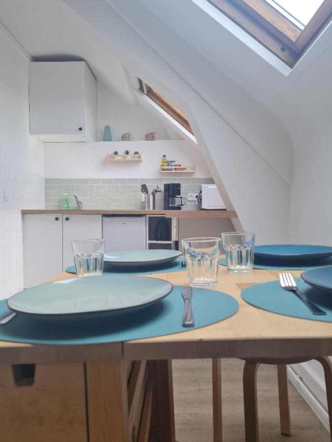 Joli Appartement Cosy Avec Jardin Lanvallay Exterior foto