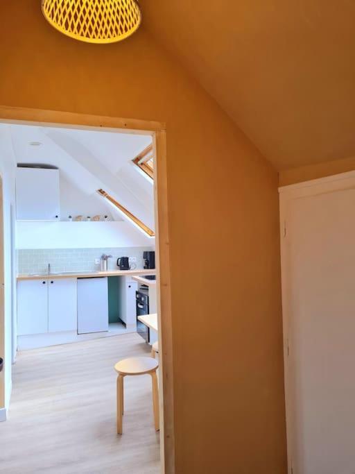 Joli Appartement Cosy Avec Jardin Lanvallay Exterior foto