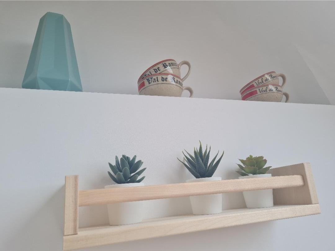 Joli Appartement Cosy Avec Jardin Lanvallay Exterior foto
