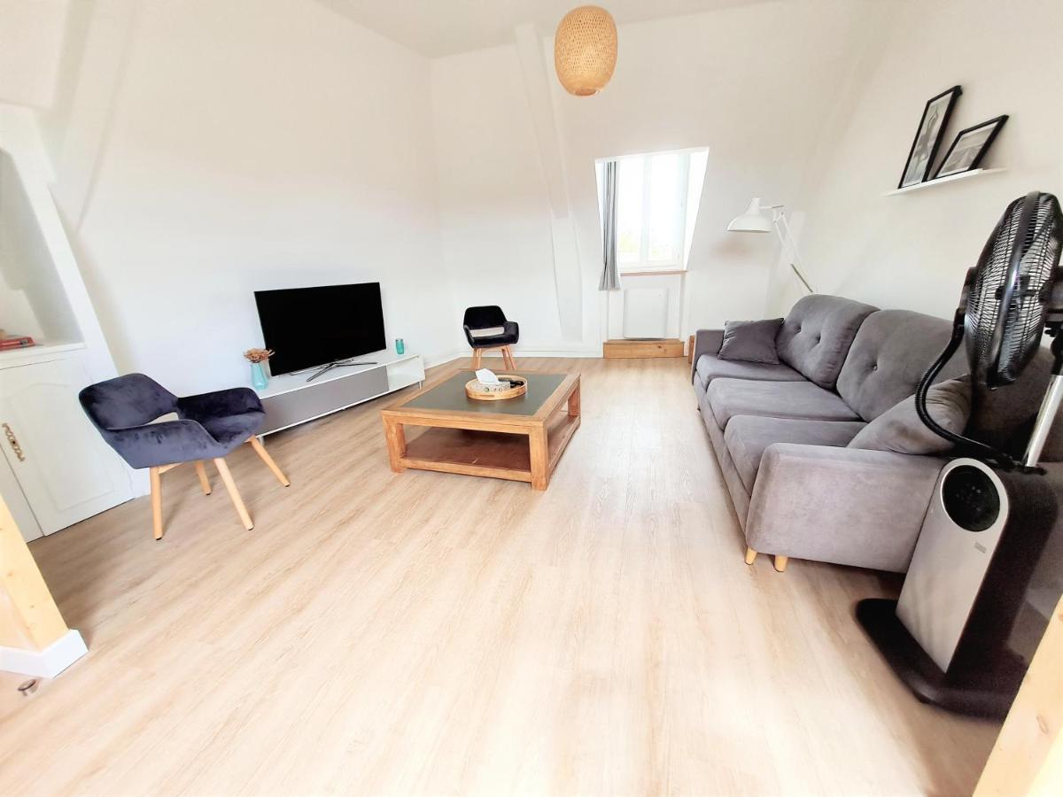 Joli Appartement Cosy Avec Jardin Lanvallay Exterior foto